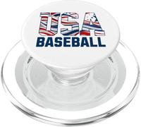 Patriotic USA American Flag Baseball players PopSockets PopGrip per MagSafe