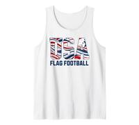 Patriotic USA American Flag Flag Football. Canotta