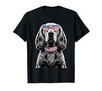 Patriotic USA English Springer Spaniel Maglietta