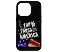 Patriotic USA Flag Proud To Be An American Citizen Veteran Custodia per iPhone 13 Pro