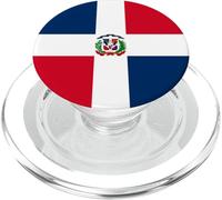 Patriotism Inspired Flag of the Dominican Republic PopSockets PopGrip per MagSafe