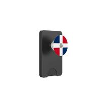 Patriotism Inspired Flag of the Dominican Republic PopSockets PopWallet per MagSafe