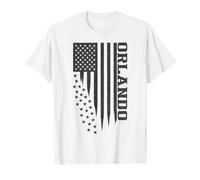 Patriottica Orlando Homegrown Locale USA Bandiera Orlando Maglietta