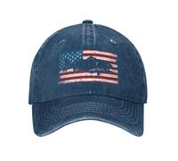 patriottico pesce persico bandiera americana stressato lavato classico all'aperto cappello snapback morbido cappello snapback sano elegante viaggio giovane sorprendentemente calmo matrimonio incontro