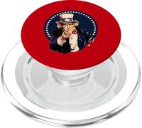 Patriottico Zio Sam PopSockets PopGrip per MagSafe
