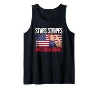 Patriottismo Patriottico Detto Stelle Strisce E Uguali Diritti Canotta