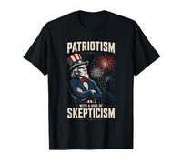 Patriottismo - Scetticismo Americano Maglietta