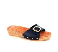 Patrizia 670 Ciabatta Massaggio FIBBIETTA Blu 39