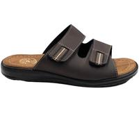 Patrizia Azzi ARIZONA CIABATTE UOMO MADE IN ITALY SOTTOPIEDE IN VERA PELLE CON DUE STRAPPO REGOLABILE