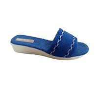Patrizia Azzi Sandalo Donna Ciabatta Mare Piscina Spa in Spugna 100% Art. 174 ceruleo 40