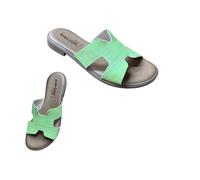 Patrizia Azzi Sandalo Donna fascia intera modello tacco basso 2 cm eleganti comode pratiche (Cedro LT, Sistema Taglie Calzature EU, Adulto, Donna, Numero, Media, 40)