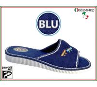 Patrizia Ischia Ciabatte Donna in Spugna di Puro Cotone 100% Made in Italy