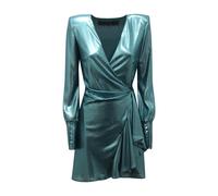 Patrizia Pepe - Abito Lucido Made in Italy - - Dresses - Donna - Verde - M