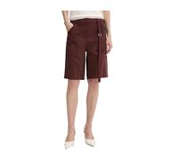 Patrizia Pepe - Belted Patch-Pocket Shorts - - Shorts - Donna - Marrone - S