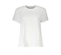 Patrizia Pepe Bianco Organic Cotton Women T-Shirt - XS