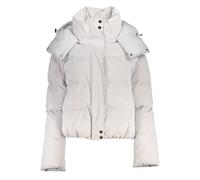 Patrizia Pepe Bianco Poliuretano Women's Jacket - 40