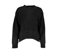 Patrizia Pepe Black Acrylic Women's Turtleneck Sweater - XS