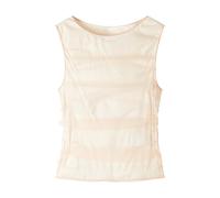 Patrizia Pepe - Blusa Arricciata - - Tops - Donna - Beige - S