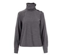 Patrizia Pepe - Blusa morbida a collo alto - - Blouses & Shirts - Donna - Grigio - S