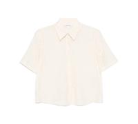 Patrizia Pepe - Camicia a Maniche Corte - - Blouses & Shirts - Donna - Bianco - L