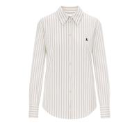 Patrizia Pepe - Camicia a Righe - - Blouses & Shirts - Donna - Bianco - L
