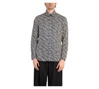 Patrizia Pepe - Camicia Casual - - Shirts - Uomo - Nero - L