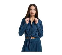 Patrizia Pepe - Camicia fluida con fiocco - - Blouses & Shirts - Donna - Blu - L