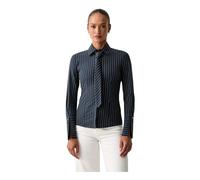 Patrizia Pepe - Camicia in Cotone a Righe - - Blouses & Shirts - Donna - Blu - S