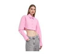 Patrizia Pepe - Camicia in Cotone - - Blouses & Shirts - Donna - Rosa - M