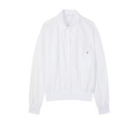 Patrizia Pepe - Camicia in cotone fermo - - Blouses & Shirts - Donna - Bianco - L