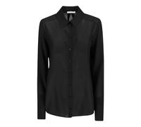 Patrizia Pepe - Camicia in Crepe a Maniche Lunghe - - Blouses & Shirts - Donna - Nero - L