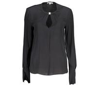 PATRIZIA PEPE CAMICIA MANICHE LUNGHE DONNA NERO