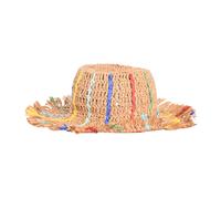 Patrizia Pepe - Cappello a tesa larga in rafia - - Accessories - Donna - Multicolore - ONE SIZE