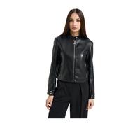 Patrizia Pepe - Chiodo Jacket - - Jackets - Donna - Nero - S