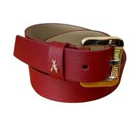 PATRIZIA PEPE CINTURA donna bassa 3 cm in pelle di vitello ROSSO CW8684