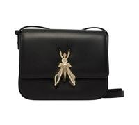 Patrizia Pepe - Essential Fly Leather Shoulder Bag - - Bags - Donna - Nero - ONE SIZE