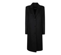 Patrizia Pepe - Essential Long Coat - - Coats - Donna - Nero - L