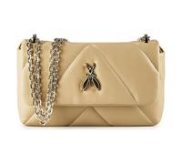 Patrizia Pepe Fly Borsa a tracolla in pelle imbottita 25 cm giallo