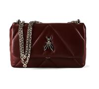 Patrizia Pepe Fly Borsa a tracolla in pelle imbottita 25 cm rosso