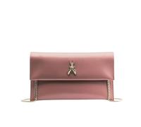 Patrizia Pepe - Fly Leather Clutch Bag - - Bags - Donna - Rosa - ONE SIZE