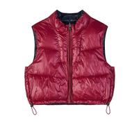 Patrizia Pepe - Gilet Alto Collo Reversibile - - Jackets - Donna - Rosso - M