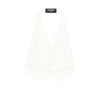 Patrizia Pepe - Gilet - - Jackets - Donna - Bianco - L