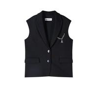 Patrizia Pepe gilet monopetto bambina nero JR