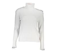 Patrizia Pepe Grigio Poliammide Women Sweater Turtleneck - XS