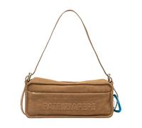 Patrizia Pepe - (Im)Perfection Borsa a tracolla media in camoscio - - Bags - Donna - Beige - ONE SIZE