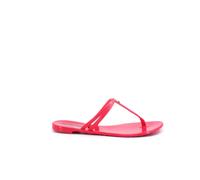 Patrizia Pepe - Infradito PVC Logo Gold - - Shoes - Donna - Rosso - 36 EU
