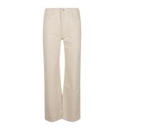Patrizia Pepe - Jeans a gamba larga - - Jeans - Donna - Beige - W30