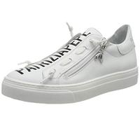 Patrizia Pepe Kids PPJ50, Scarpe da Ginnastica Donna, Bianco Nero, 35 EU