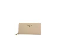 Patrizia Pepe - Lettering Portafoglio Zip Around - - Accessories - Donna - Beige - ONE SIZE