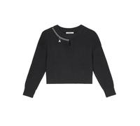 Patrizia Pepe maglia misto lana con catenella nero YXXL